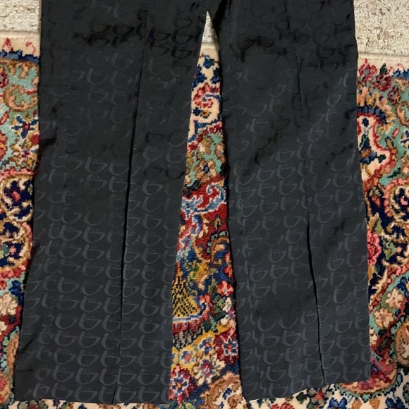 Byblos blu made in Italy black Logo trousers. Size 10 - Picture 2 of 8